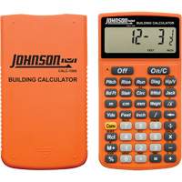 High-Visibility Orange Building Calculator with Rugged Case Nuna Depot Inc.