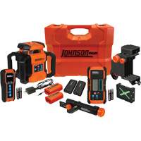 Trousse de niveau laser rotatif &agrave; double pente GreenBrite&reg;, 4000' (1219,2 m), 510 Nm/530 N.m Nuna Depot Inc.