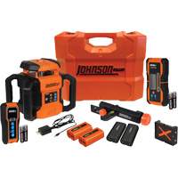 Trousse de niveau laser rotatif rouge &agrave; double pente, 4000' (1219,2 m), 640 Nm Nuna Depot Inc.