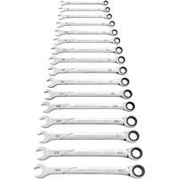 Jeu de cl&eacute;s 120XP Universal Spline XL, Combinaison &agrave; cliquet, 16 morceaux, M&eacute;trique Nuna Depot Inc.