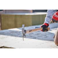 Milled Face Framing Hammer, 23 oz., Wood Handle Nuna Depot Inc.