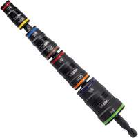 9-in-1 Flip Socket Set, 5 Pcs, Impact, 1/4" Drive Size, Short Nuna Depot Inc.