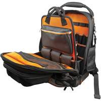 Sac &agrave; outils dorsal Tradesman Pro Tool Master, 11" lo x 13-1/2" la, Noir/Gris/Orange, Polyester Nuna Depot Inc.