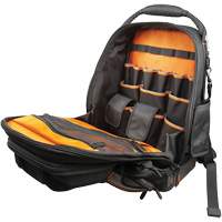 Sac &agrave; outils dorsal Tradesman Pro Tool Master, 11" lo x 13-1/2" la, Noir/Gris/Orange, Polyester Nuna Depot Inc.