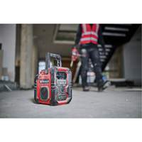 TE-CR 18 Li DAB+/FM/BT Cordless Radio (Tool Only), Lithium-Ion, 18 V Nuna Depot Inc.