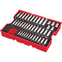 1/4”, 3/8” & 1/2” Drive Metric Socket Set with Tray for PACKOUT Drawers, 77 Pcs Nuna Depot Inc.