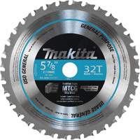 General-Purpose Carbide-Tipped Saw Blade, 5-7/8", 32 Teeth, Metal Use Nuna Depot Inc.