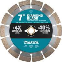 Lame de diamant segment&eacute;e pour un usage g&eacute;n&eacute;ral Nuna Depot Inc.