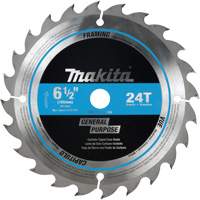 Carbide-Tipped Circular Saw Blade for Framing, 6-1/2", 24 Teeth, Wood Use Nuna Depot Inc.