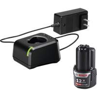 Ensemble de d&eacute;part avec batterie et chargeur pour outil sans fil 12 V MAX, 12 V, Lithium-ion Nuna Depot Inc.
