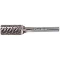Double Cut Cylindrical Carbide Burr, 1/4" Dia., 1/4" Shank, 5/8" Depth of Cut Nuna Depot Inc.