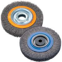 Brosse rotative, 8" dia., Fils 0,118", Arbre 1-1/4" Nuna Depot Inc.
