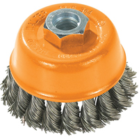 Wire Cup Brush, 3" Dia. x 5/8"-11 Arbor Nuna Depot Inc.