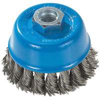 Knot-Twisted Wire Cup Brush, 3" Dia. x M14 Arbor Nuna Depot Inc.