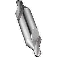 Combined Centre Drill and Countersink, #0, 1/32" Small Diameter, 1/8" Large Diameter, High Speed Cobalt Nuna Depot Inc.