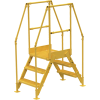 Crossover Ladder, 54-1/2" Overall Span, 30" H x 24" D, 24" Step Width Nuna Depot Inc.