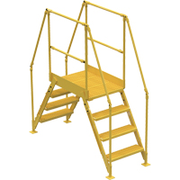 Crossover Ladder, 67 " Overall Span, 40" H x 24" D, 24" Step Width Nuna Depot Inc.