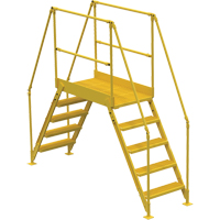 Crossover Ladder, 103-1/2" Overall Span, 50" H x 48" D, 24" Step Width Nuna Depot Inc.