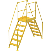 Crossover Ladder, 104" Overall Span, 60" H x 36" D, 24" Step Width Nuna Depot Inc.