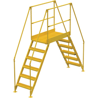 Crossover Ladder, 116" Overall Span, 60" H x 48" D, 24" Step Width Nuna Depot Inc.