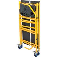 nsemble d'&eacute;chafaudage &agrave; montant de s&eacute;curit&eacute; & tablette pour outils de 4' Jobsite Series, Cadre Acier, 49-1/2" p x 57-3/4" h Nuna Depot Inc.