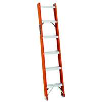 FH1000 Series Industrial Heavy-Duty Shelf Ladders, 6', Fibreglass, 300 lbs., CSA Grade 1A Nuna Depot Inc.