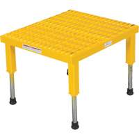 Plate-forme ajustable Step-Mate, 1 marche(s), 23-1/2" la x 19-9/16" lo x 16-1/2" h, Capacit&eacute; 500 lb Nuna Depot Inc.