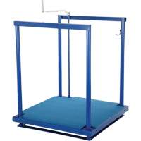 Plateforme de travail Posi-Crank ergonomique avec tapis anti-fatigue, 36" la x 72" pr, Capacit&eacute; de 500 lb, Enti&egrave;rement soud&eacute; Nuna Depot Inc.
