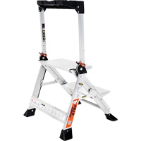 Jumbo Step Ladder, 1.5', Aluminum, 375 lbs. Capacity, Type 1AA Nuna Depot Inc.