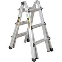 Telescoping Multi-Position Ladder, 2.916' - 9.75', Aluminum, 300 lbs., CSA Grade 1A Nuna Depot Inc.