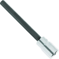 Douille &agrave; embout tr&egrave;s long, Hexagonale, 1/4" x 4-5/8" lo, Prise Prise carr&eacute;e 1/2" Nuna Depot Inc.