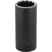 Douille, Chocs, 1-1/8", Prise 1/2", 12 pans, Profond Nuna Depot Inc.