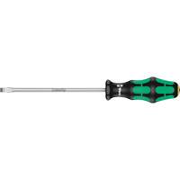 Tapered Slotted Screwdriver, 6.5 mm Tip, Round, 10-1/16" L, Plastic Handle Nuna Depot Inc.