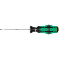 Slotted Screwdriver, 4 mm Tip, Round, 7-25/32" L, Plastic Handle Nuna Depot Inc.