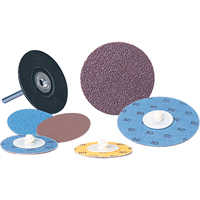 Disque &agrave; changement rapide Standard Abrasives, 2" dia., Grain 36, Oxyde d'aluminium Nuna Depot Inc.