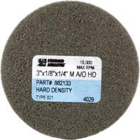 Standard Abrasives Unitized Wheel, 3" x 1/8", 1/4" Arbor, Medium Grit, Aluminum Oxide Nuna Depot Inc.
