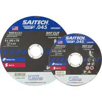 Cut-Off Wheel, 14" x 0.045", 5/8" Arbor, Type 1, Aluminum Oxide/Ceramic, 19000 RPM Nuna Depot Inc.