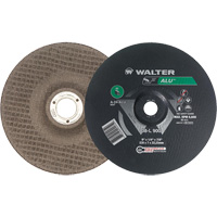 Aluminium Depressed Centre Grinding Wheels, 9" x 1/4", 7/8" Arbor, Type 27 Nuna Depot Inc.