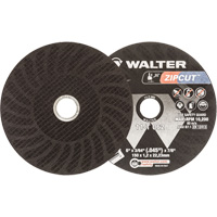 Zipcut Reinforced Cut-Off Wheel, 6" x 3/64", 7/8" Arbor, Type 1, Aluminum Oxide, 10200 RPM Nuna Depot Inc.