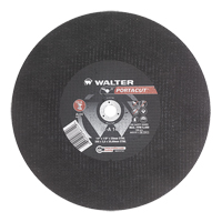 Meule &agrave; tronçonner rapide en acier inoxydable Portacut, 14" x 1/8", Arbre de 3/4", Type 1, Oxyde d'aluminium, 5400 Tr/min Nuna Depot Inc.