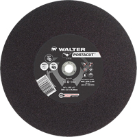 Meule &agrave; tronçonner rapide en acier inoxydable Portacut, 14" x 1/8", Arbre de 1", Type 1, Carbure de silicium, 5400 Tr/min Nuna Depot Inc.
