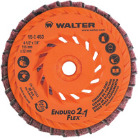 Enduro-Flex 2-in-1 Flap Disc, 4-1/2" x 5/8"-11, 80 Grit, Ceramic Nuna Depot Inc.