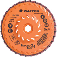 Enduro-Flex 2-in-1 Flap Disc, 5" x 5/8"-11, 80 Grit, Ceramic Nuna Depot Inc.
