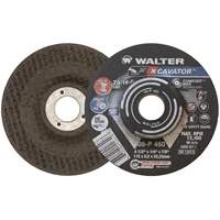 XCAVATOR Grinding Wheel, 4-1/2" x 1/4", 7/8" Arbor, Zirconium, Type 27 Nuna Depot Inc.