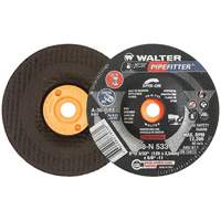 PIPEFITTER Grinding Wheel, 5" x 3/32", 5/8"-11 Arbor, Aluminum Oxide, Type 27 Nuna Depot Inc.