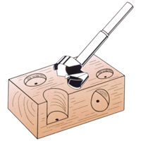 Forstner Bit, 2/5", 8 mm Shank, 3-1/2" Length Nuna Depot Inc.