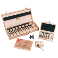 Super Forstner Bit Kits in a Wooden Box, 7 Pieces, Steel Nuna Depot Inc.