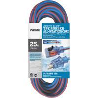 Cordon rallonge Arctic Blue, Toutes saisons, SJEOW, AWG 14/3, 15 A, 25' Nuna Depot Inc.