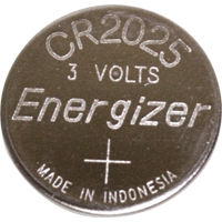 CR2025 - Lithium Batteries, 3 V Nuna Depot Inc.