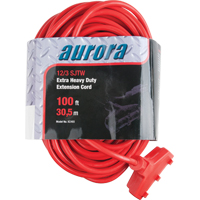 Cordon rallonge en vinyle, Ext&eacute;rieur, SJTW, AWG 12/3, 15 A, 3 prise(s), 100' Nuna Depot Inc.